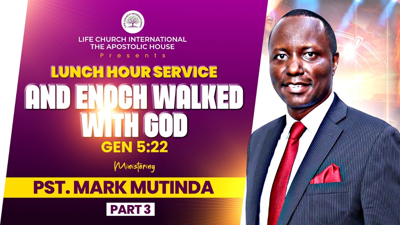 𝗔𝗡𝗗 𝗘𝗡𝗢𝗖𝗛 𝗪𝗔𝗟𝗞𝗘𝗗 𝗪𝗜𝗧𝗛 𝗚𝗢𝗗 (𝗚𝗘𝗡𝗘𝗦𝗜𝗦 𝟱:𝟮𝟮) || 𝗟𝗨𝗡𝗖𝗛 𝗛𝗢𝗨𝗥 - 𝗗𝗮𝘆 𝟯 || 𝟭𝟴𝗧𝗛 𝗠𝗔𝗥𝗖𝗛 𝟮𝟬𝟮𝟲