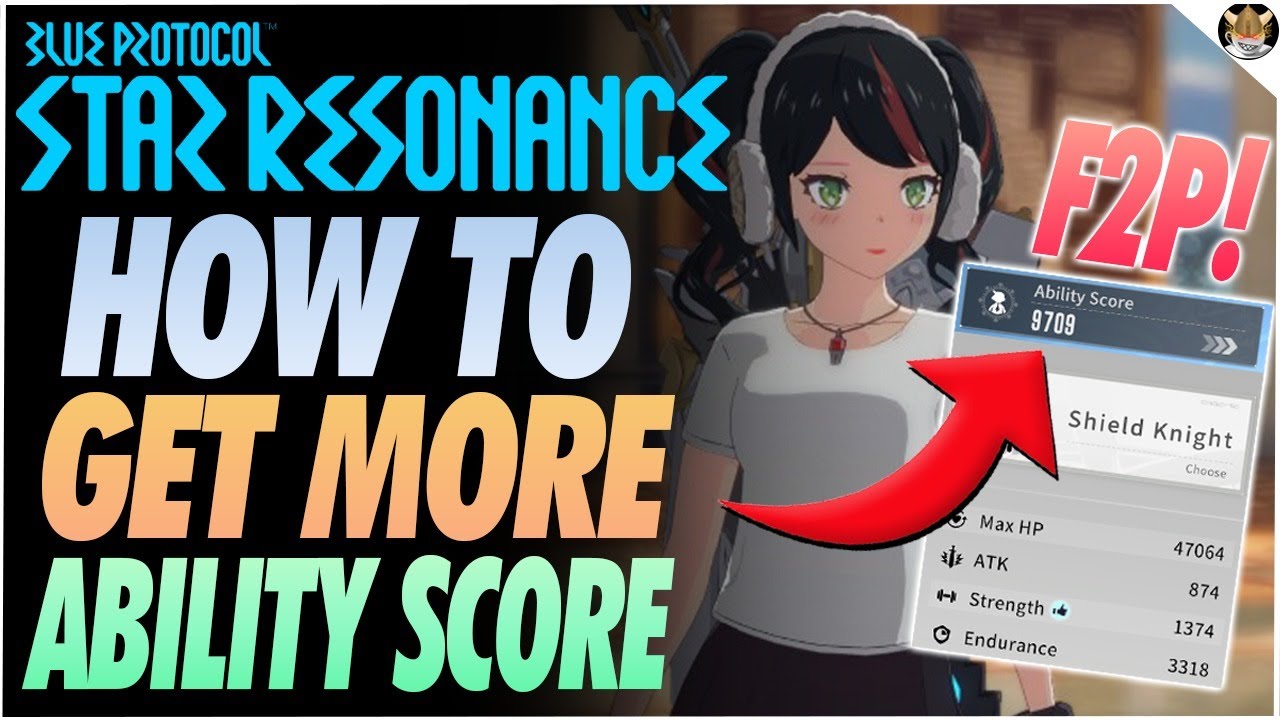 Как повысить свой показатель способностей в Blue Protocol: Star Resonance ~10K+ В БЕСПЛАТНОЙ ИГРЕ!~