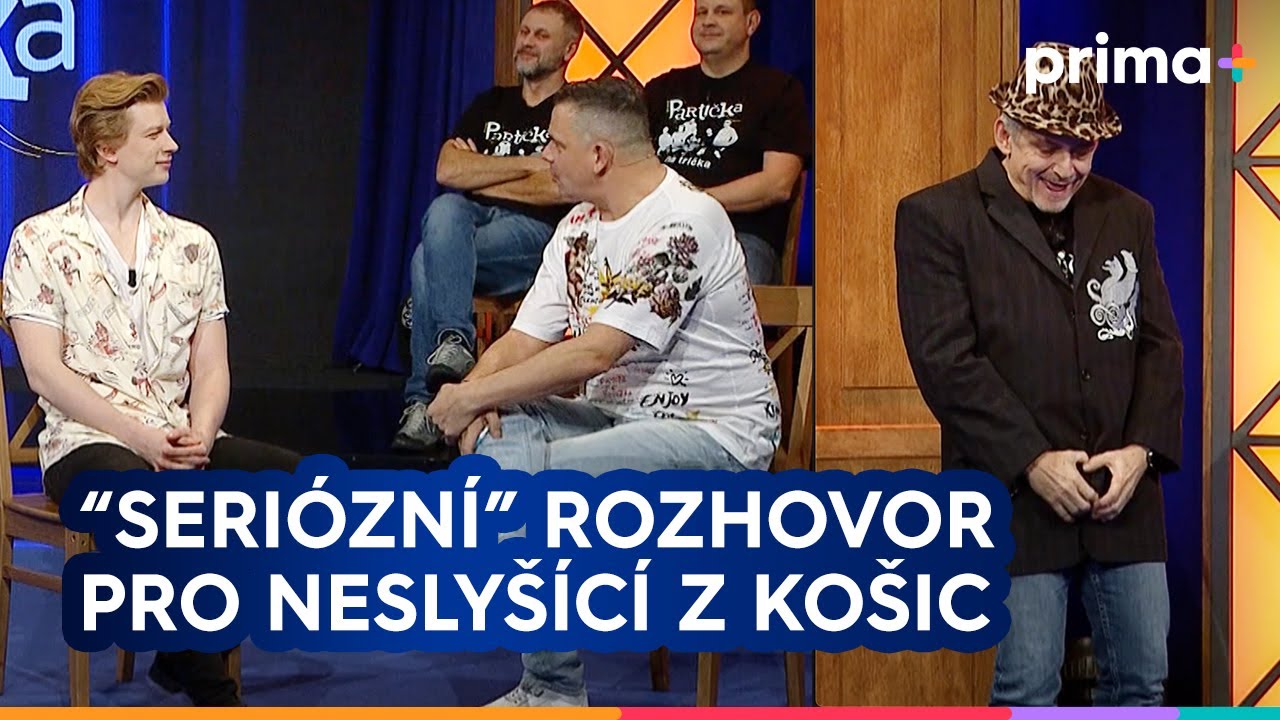 Partička: "Seriózní" rozhovor pro neslyšící s Adamem Mišíkem