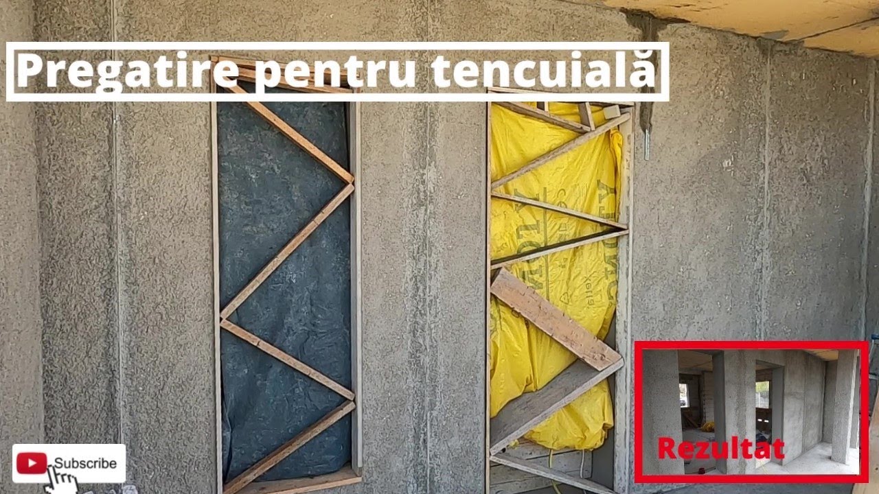 Pregatire pentru tencuiala
