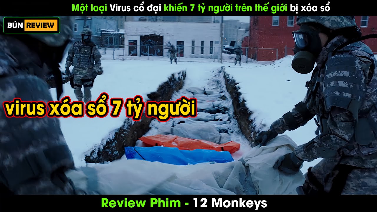 Một loại Virus cổ đại đã xóa sổ 7 tỷ người trên thế giới - Review phim 12 monkeys