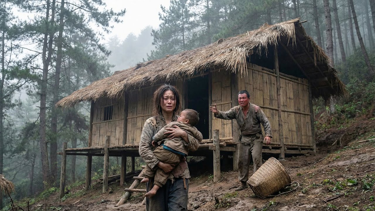 Cheated, Kicked Out, and Homeless — A Mother and Boy Shocking Survival Story / Timelapse