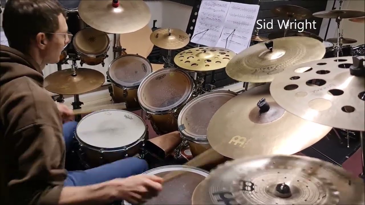 VENOM 2 Double bass drum solo Written By Neal Wood Played by Sid Wright