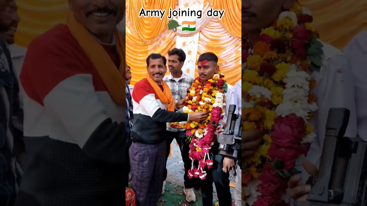 army joining day 🇮🇳🪖