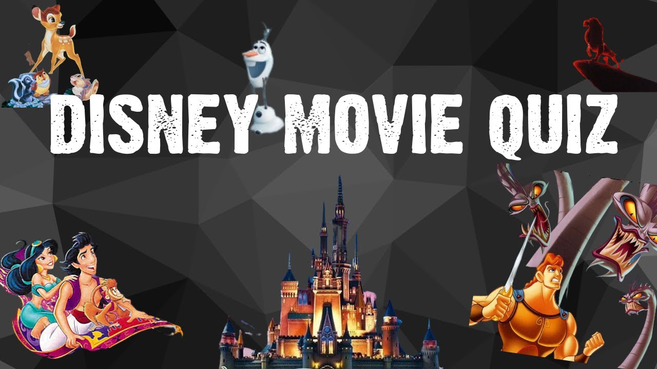 Guess the Movie - Disney Movie Edition