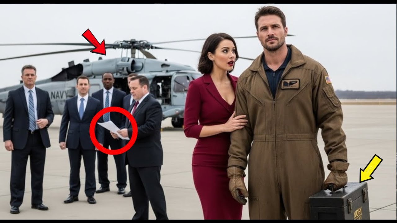 CEO Fired the Mechanic Dad — Until a Navy Helicopter Called His Secret Name
