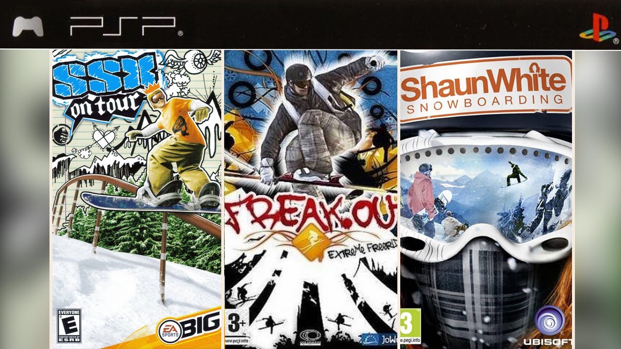 Snowboarding & Skiing Games for PSP