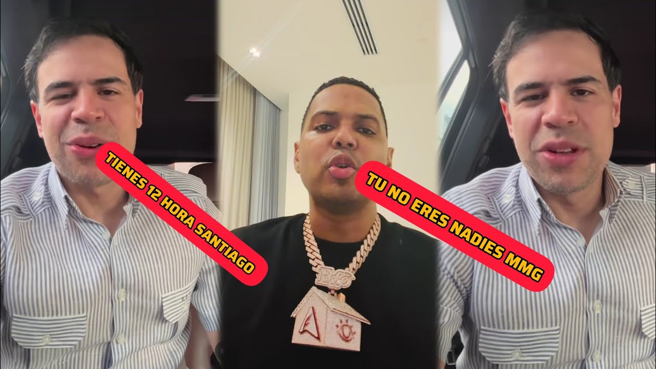 Robertico Salcedo tells Alofoke to his face that he has 12 hours to shut down the YouTube reality...