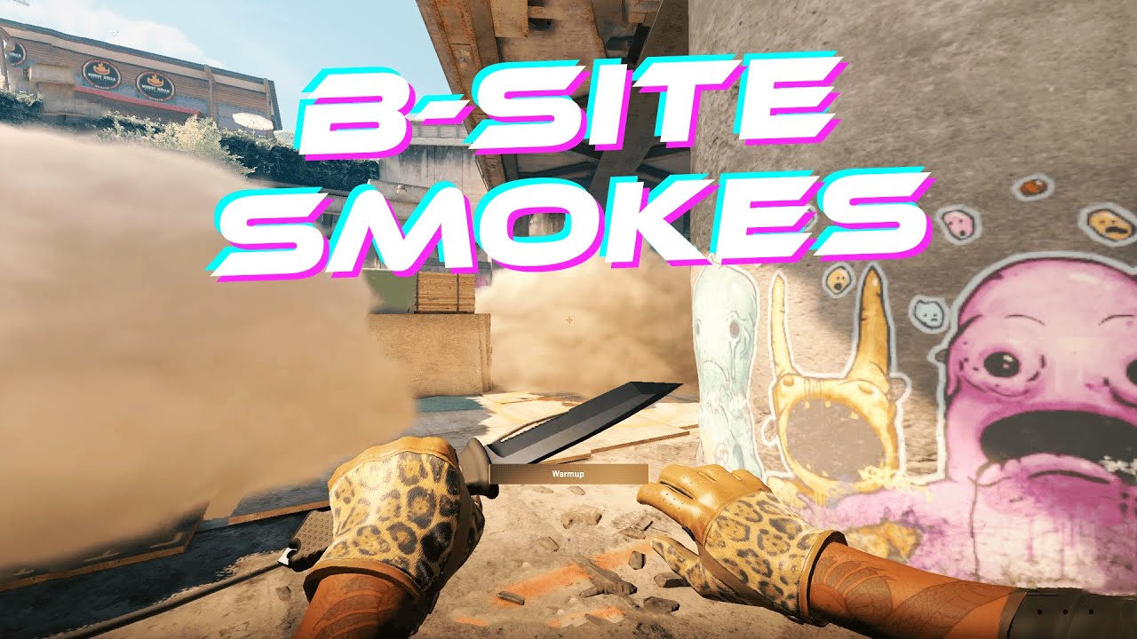 CS2 Overpass B-Site Smokes, Easy Lineups for Perfect Executes! 💯💨