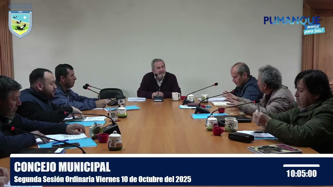 Transmisión Concejo Municipal  Sesión Extraordinaria viernes 10 de octubre del 2025