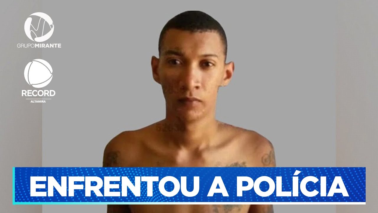 ENFRENTOU A POL&Iacute;CIA: Criminoso com extensa ficha criminal (PA) | Record Altamira - Grupo Mirante