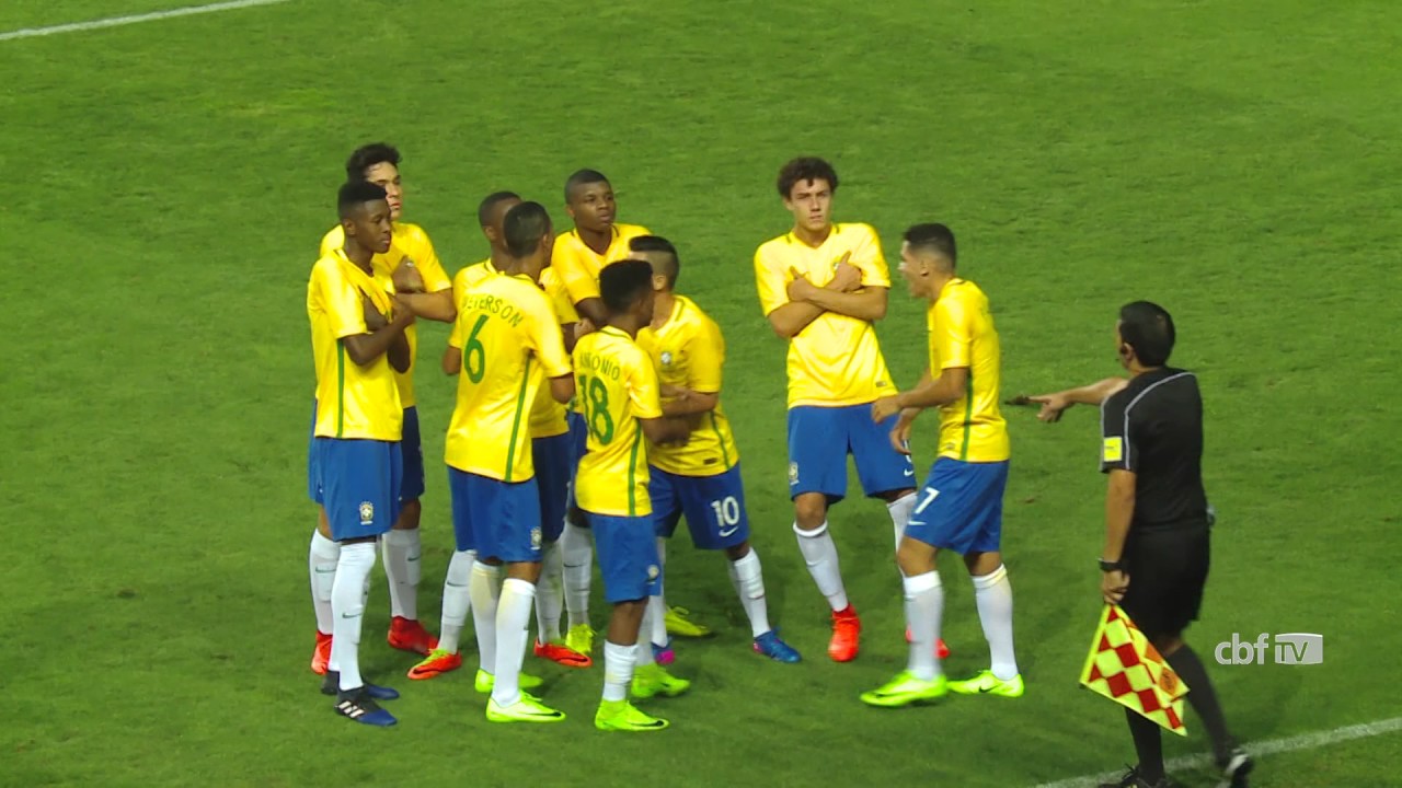 Sele&ccedil;&atilde;o Brasileira Sub-17: melhores momentos de Brasil Sub-17 5 x 0 Chile