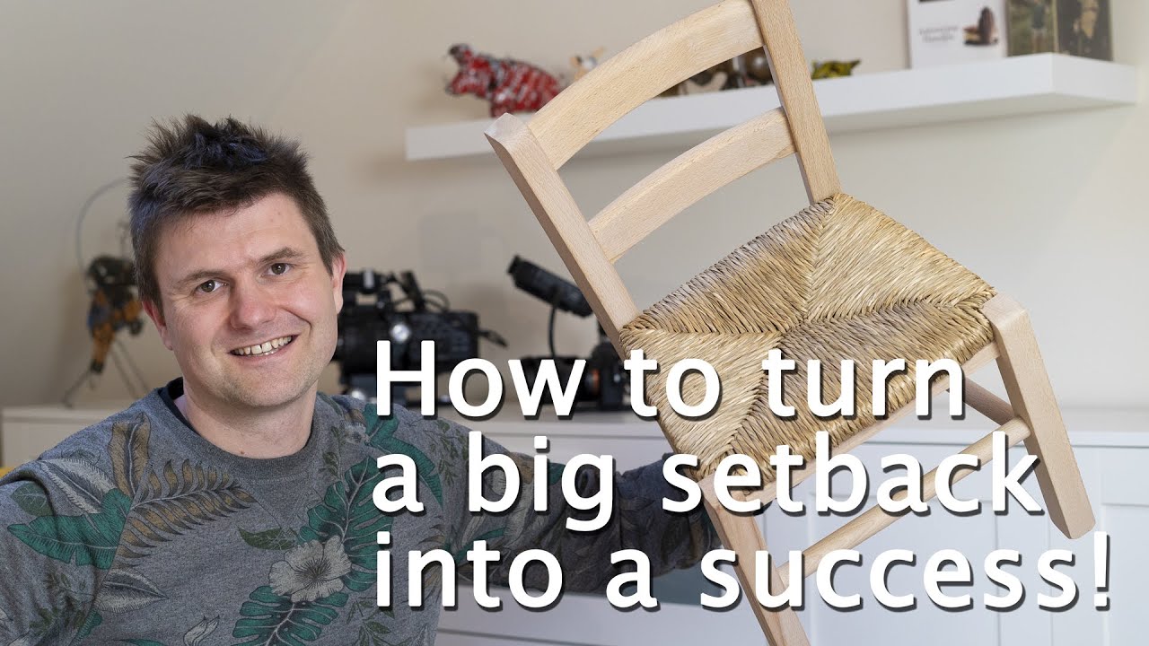 How to turn a big setback into success