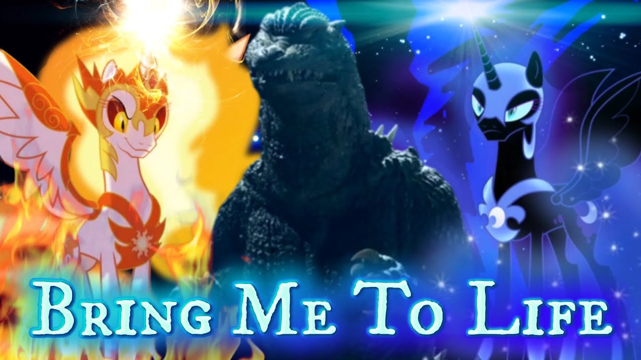Godzilla Final Wars Vs Nightmare Moon & Daybreaker (Godzilla Meets My Little Pony)
