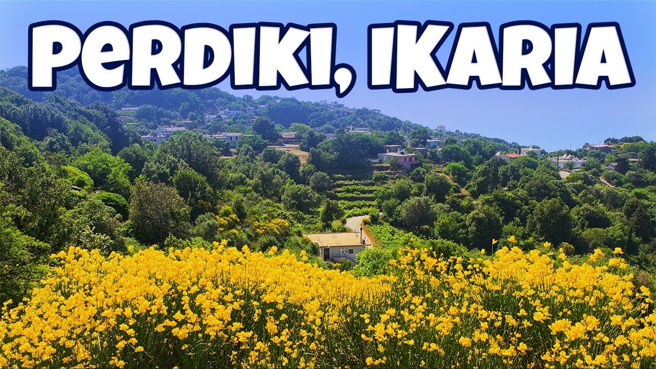 Perdiki Village in Ikaria, Greece Blue Zone