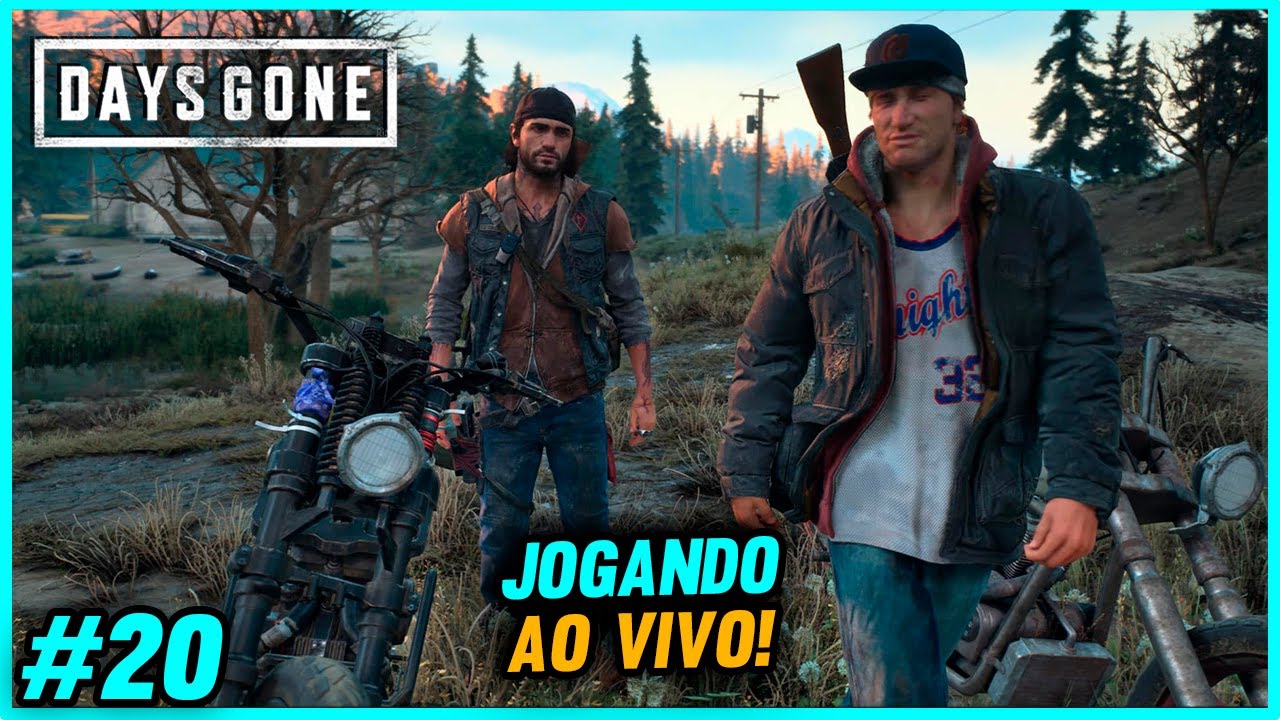 Barreto Jogando Days Gone AO VIVO! Parte #20