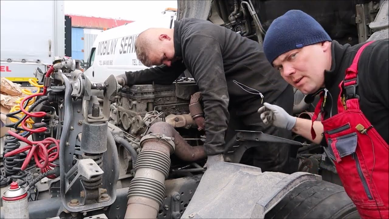 Actros MP4  wymiana turbosprężarki .  Czy w przypadku Actrosa to bułka z masłem ?