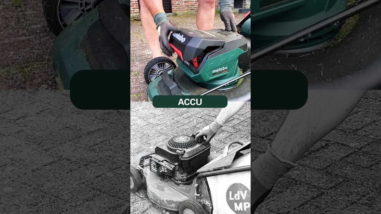 Grasmaaier - Benzine vs Accu