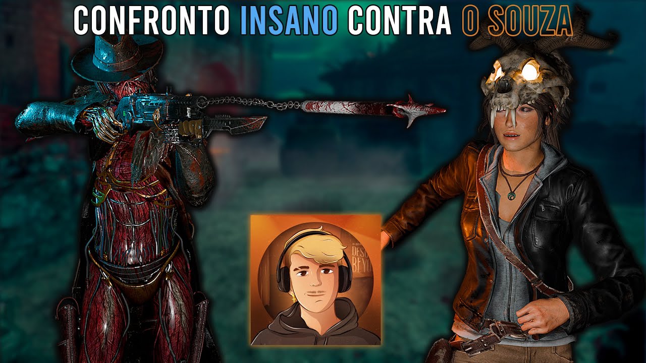 Enfrentei o SWF de STREAMERS DO SOUZASOUL com o DEATHSLINGER... (tiltaram?) l Dead by Daylight