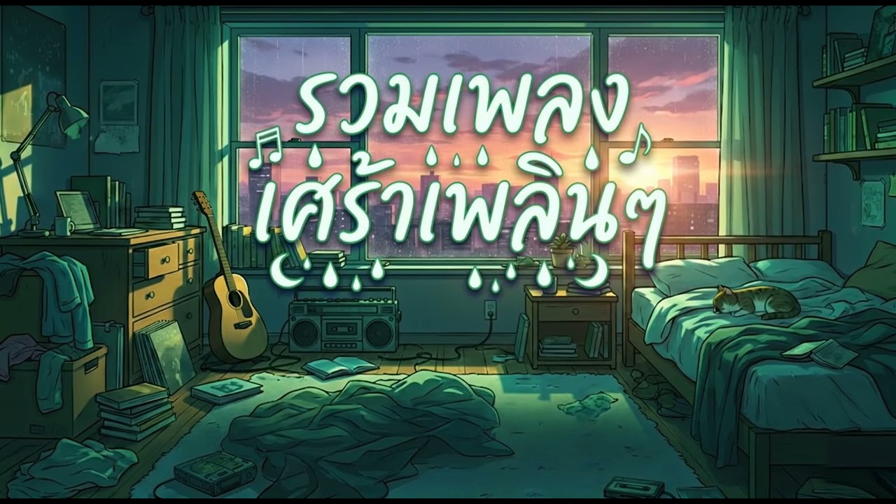 🌧️ รวมเพลงไทยอินดี้ 2025 -  เศร้า/อินดี้ - ดนตรีละมุนหู ฟังยาวต่อเนื่อง (ไม่มีโฆษณา) 🥀🌑 EP.2