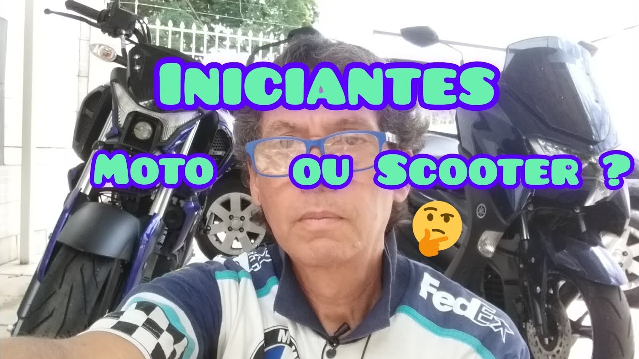 Scooter ou Moto para iniciantes?@sergiobernardesnmax