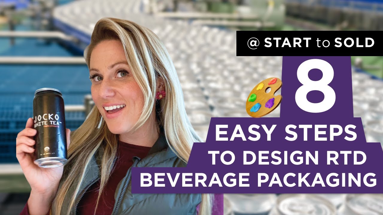 8 Steps To Design Your RTD Canned Beverage Packaging - Case Study Jocko White Tea for Jocko Podcast