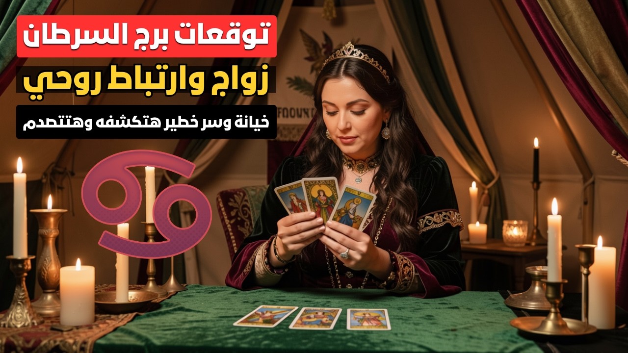 توقعات برج السرطان 🦀 حبيب من الماضي راجع ندمان 💔 سحر وحسد موقفين حالك 🧿 زواج وارتباط روحي 💖