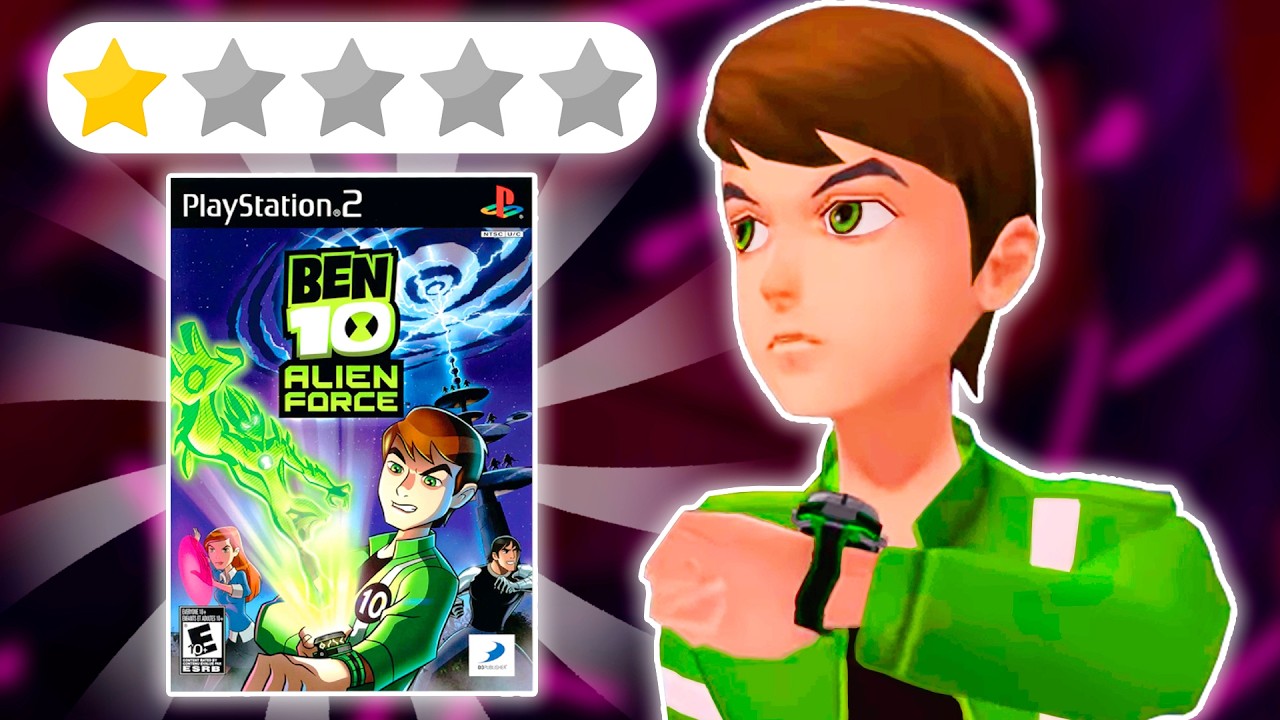 Ben 10 Alien Force Para PS2 Es Peor De Lo Que Recuerdas