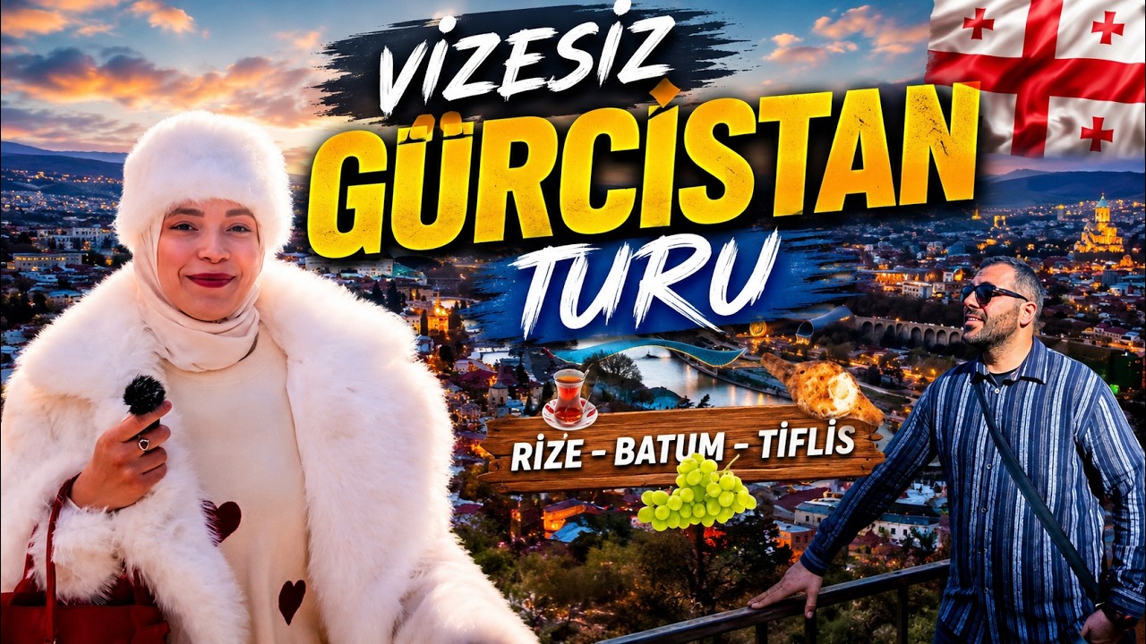 Gürcistan Turu: Rize, Batum ve Tiflis'i Karış Karış Gezdik! 🇬🇪