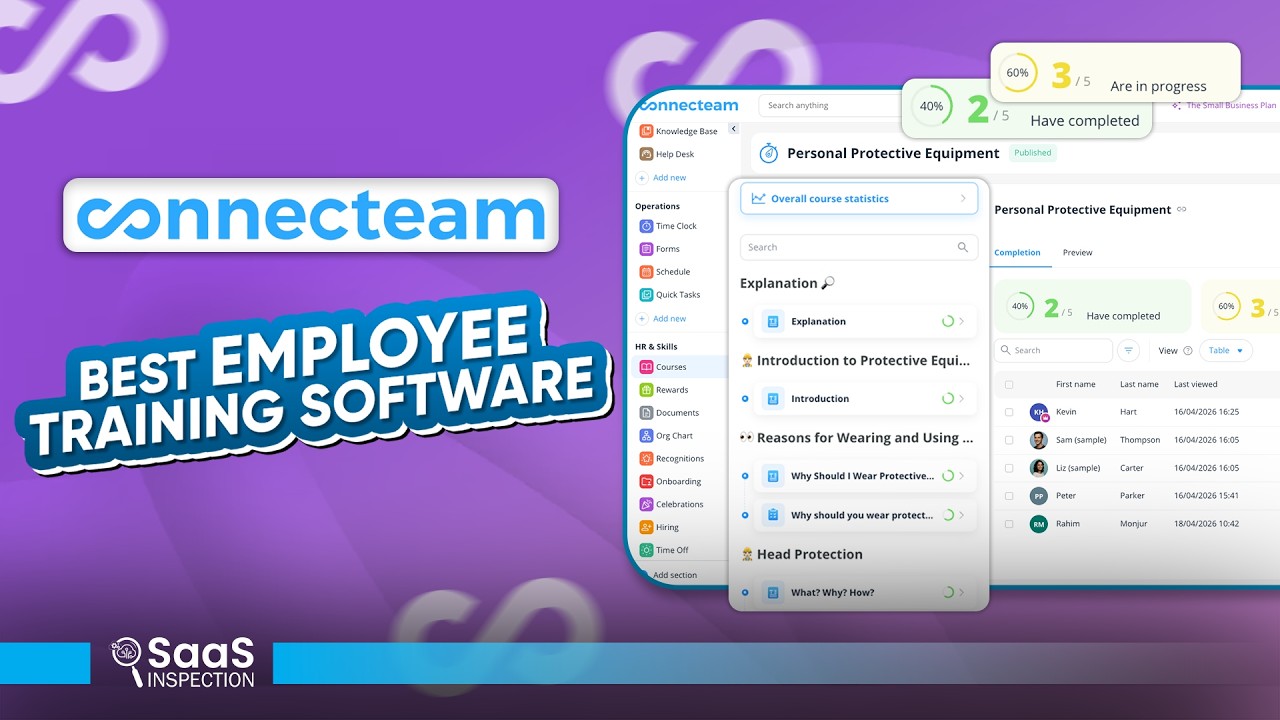 Connecteam &mdash; лучшее программное обеспечение для обучения персонала!