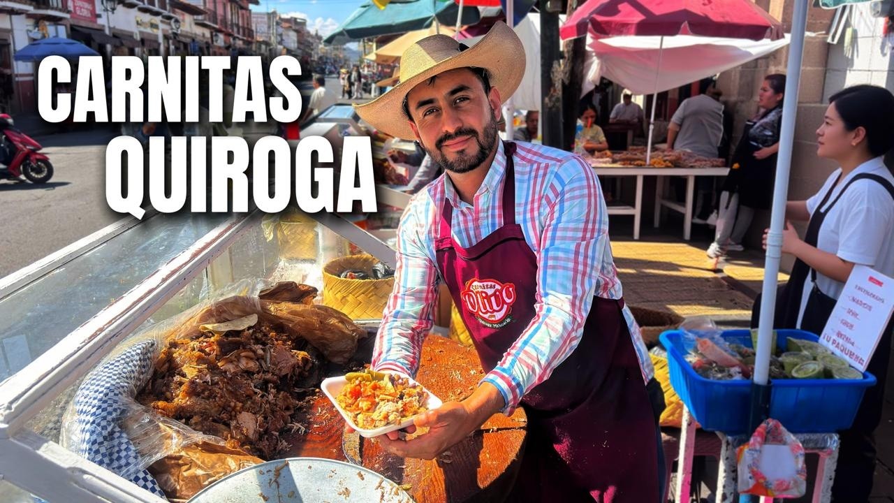 De QUIROGA para el MUNDO su GASTRONOMIA típica CARNITAS BARBACOA Y GORDITAS