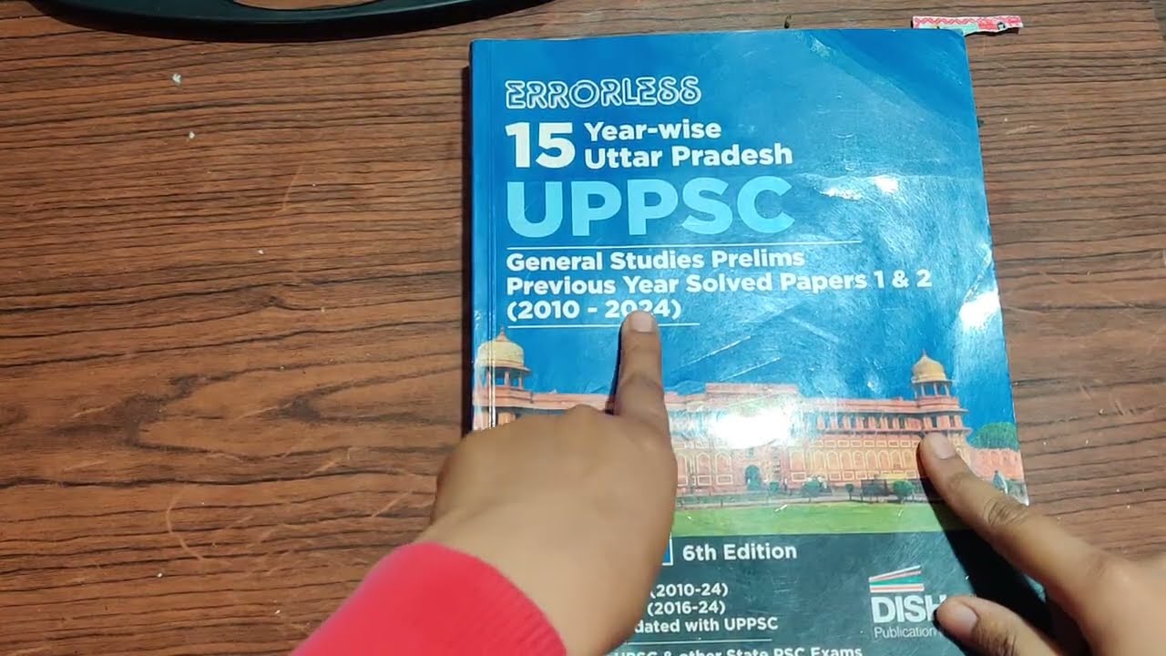 UPPSC pyq book review #upsc #bookreview #aspirant 