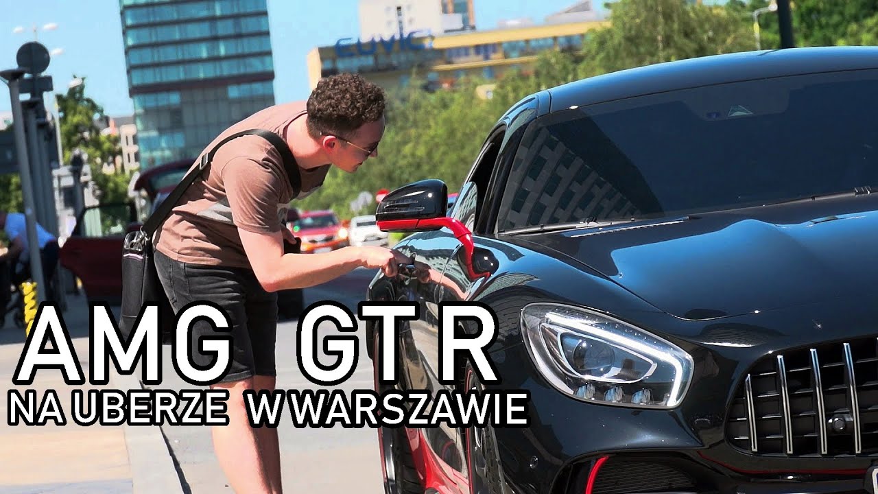 Najszybszy w Polsce - jeździłem AMG GTRem o mocy 770 KM na Uberze w Warszawie ! | Hi_5