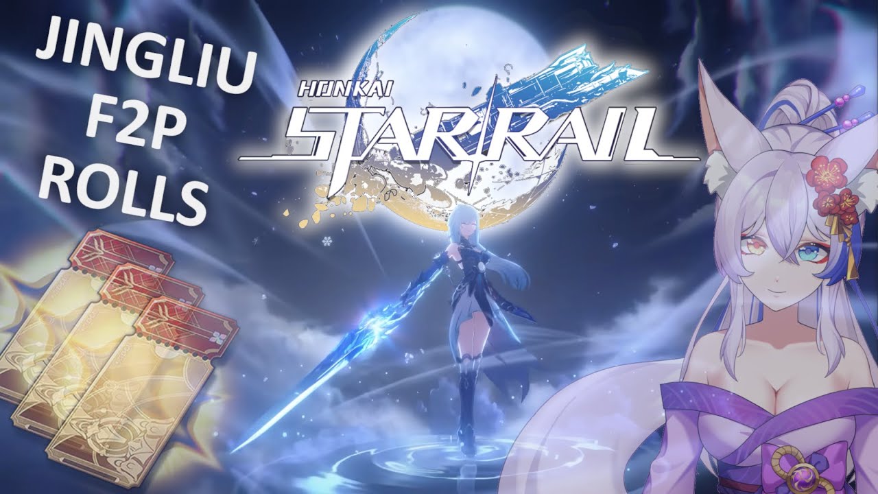 Rolling the rest of my F2P savings for Jingliu's Lightcone【Honkai Star Rail】