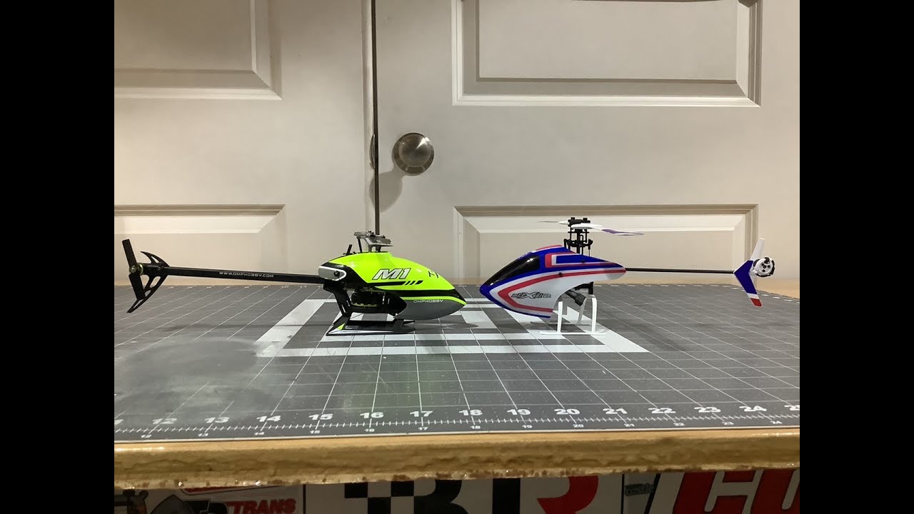 OMP hobby M1 VS Blade mCPX BL2