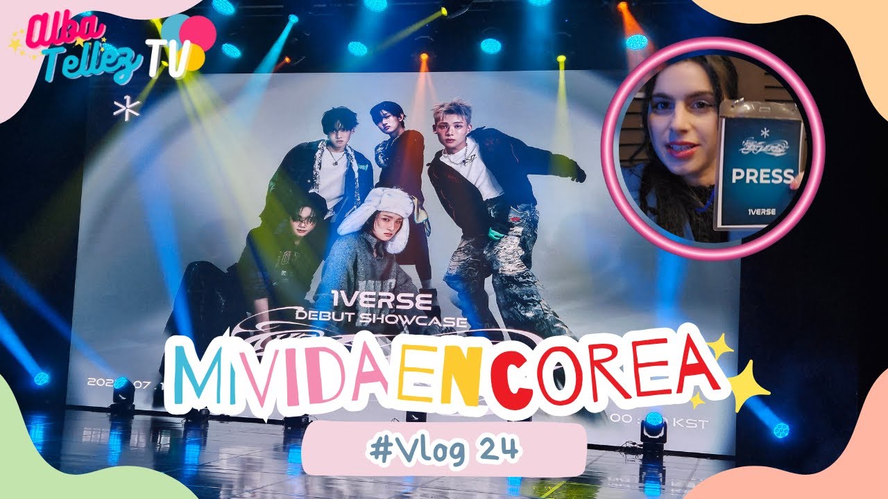 ASISTO AL DEBUT SHOWCASE DE 1VERSE | VLOG MI VIDA EN COREA #24