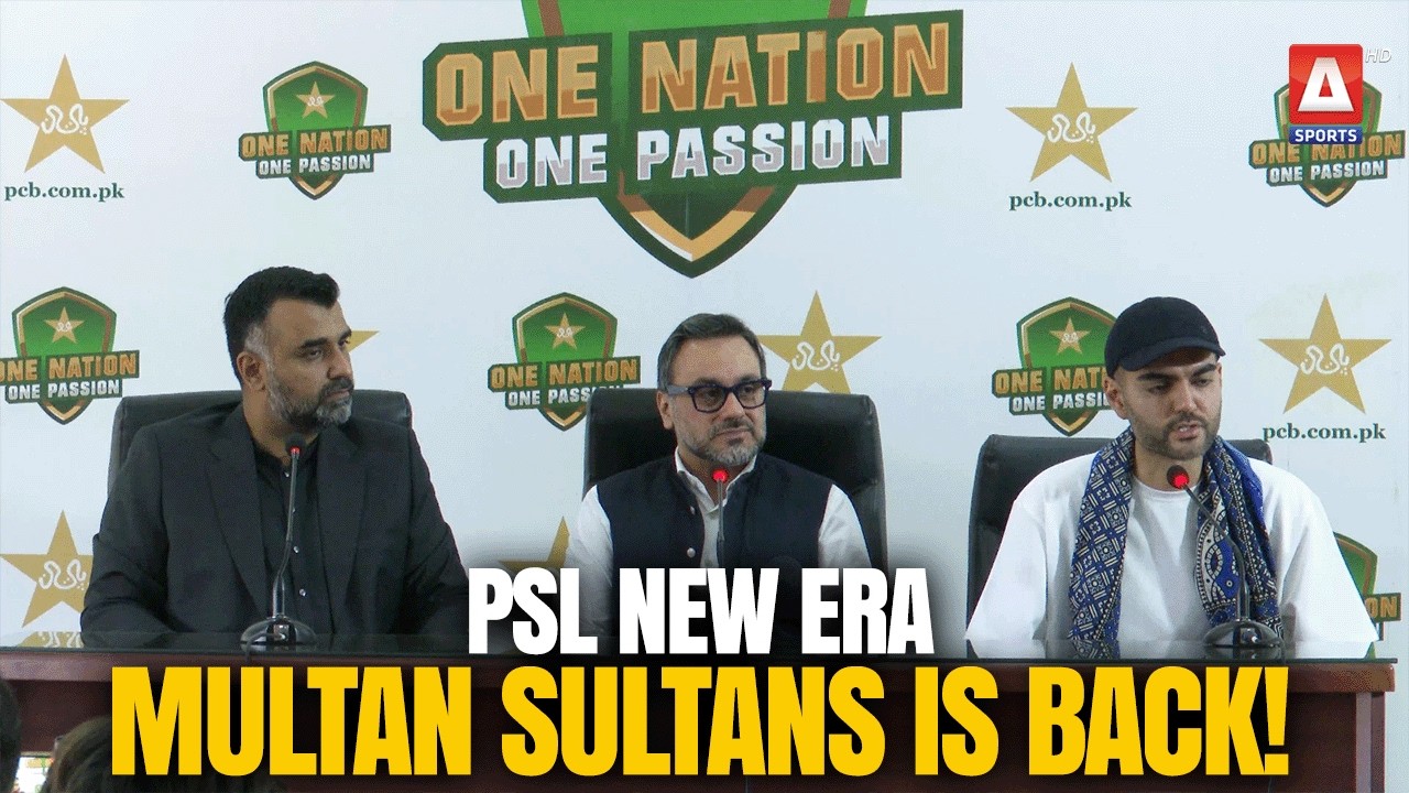 PSL CEO Salman Naseer Addresses Media at Gaddafi Stadium | Multan Sultans Is Back | A Sports