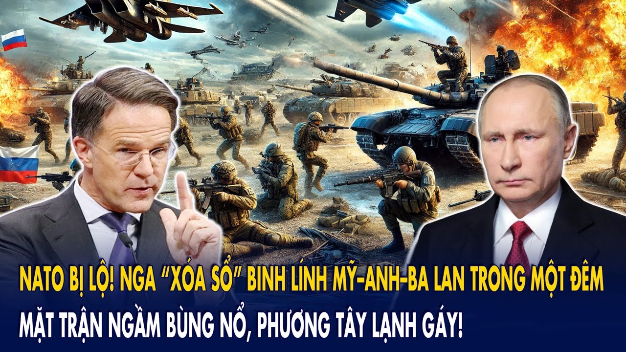 NATO BỊ LỘ! Nga “xóa sổ” binh lính Mỹ–Anh–Ba Lan trong một đêm: Mặt trận ngầm bùng nổ, pTây lạnh gáy