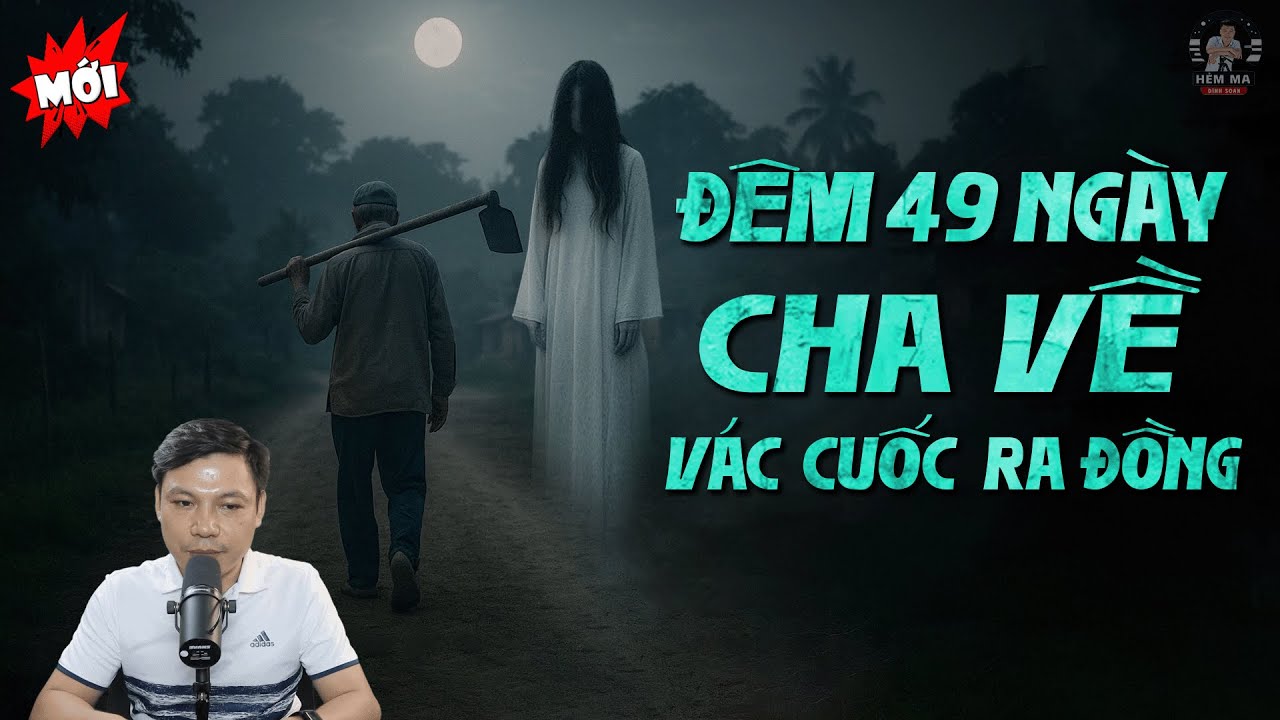 🏮Truyện Ma: ĐÊM 49 NGÀY CHA VỀ VÁC CUỐC RA ĐỒNG - Nỗi Oan Dưới Ruộng Lúa MC Đình Soạn Kể