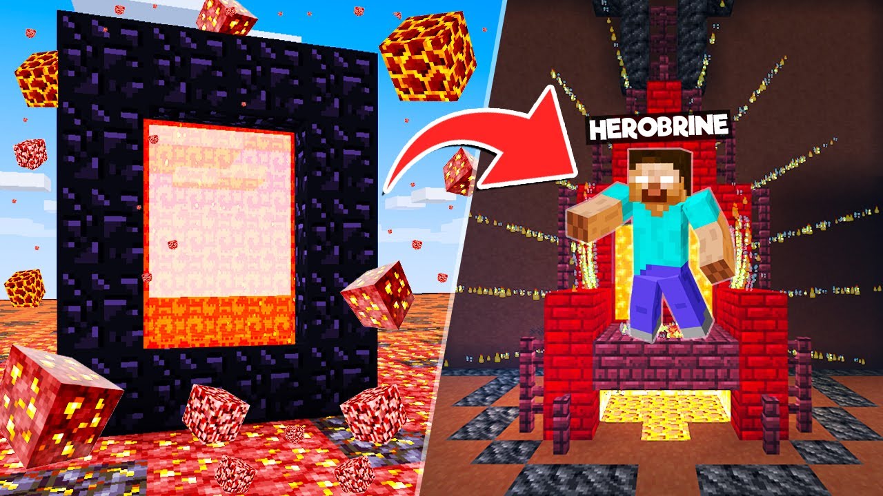 I FOUND HEROBRINE'S WORLD | Minecraft