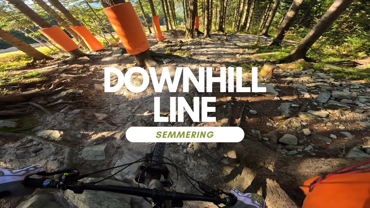 Downhill Line Bikepark Semmering Austria 🇦🇹 full run POV RAW