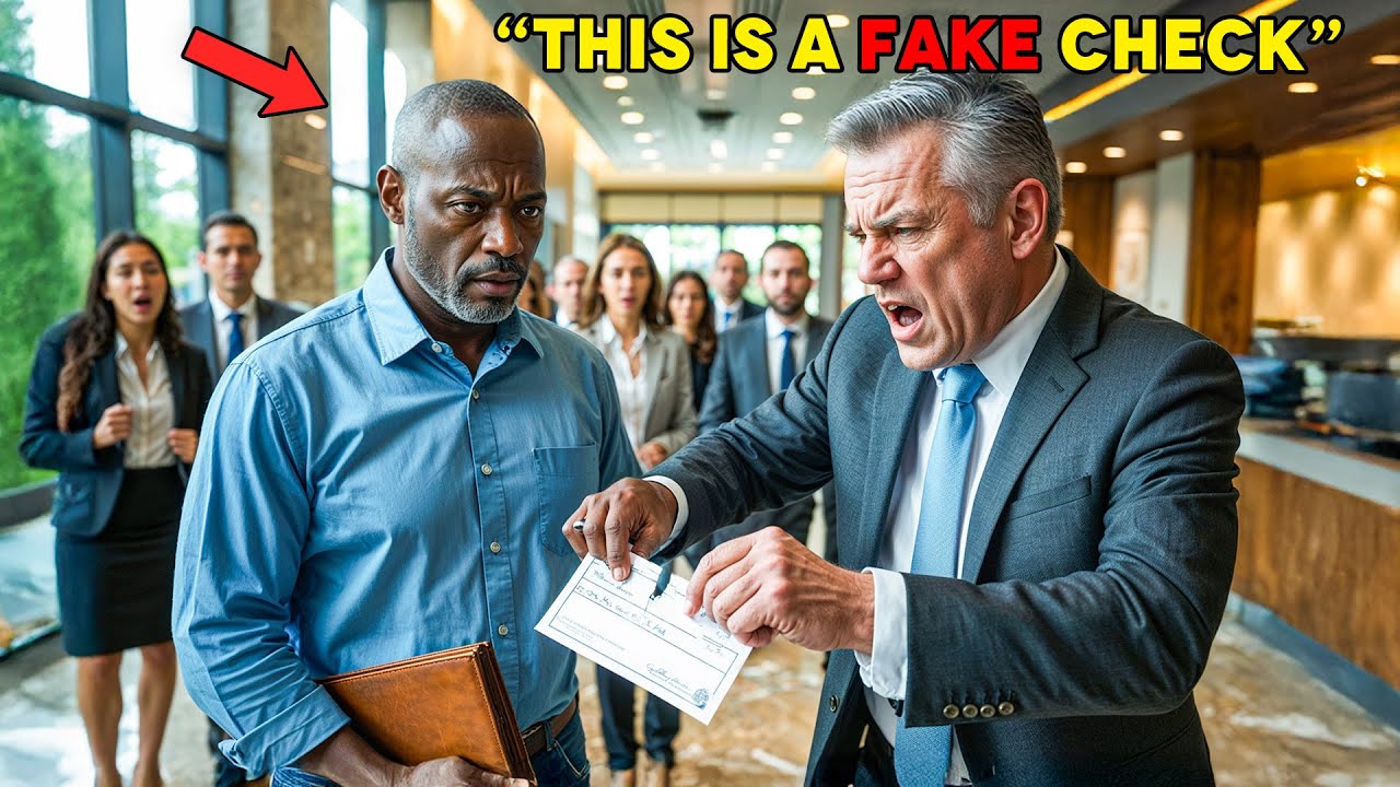 Bank Rips Up Black Man’s “Fake” Check, 10 Minutes Later He Fires the Entire Branch