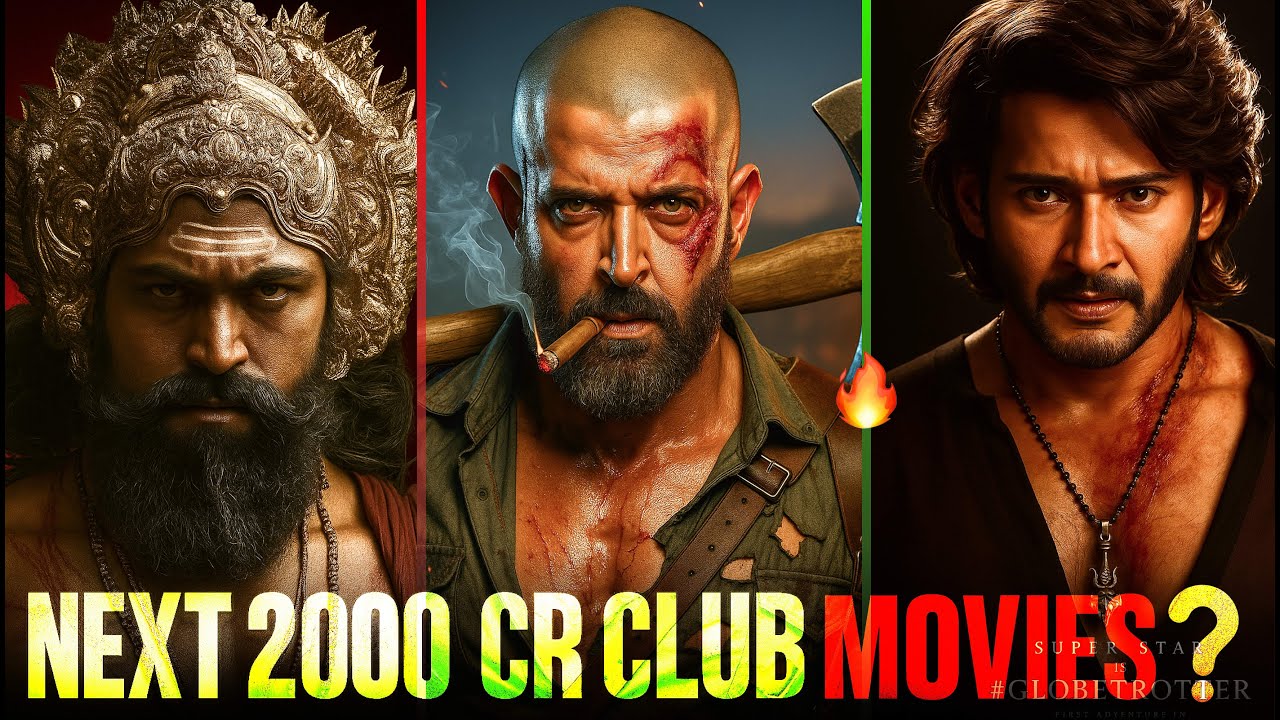 Upcoming Biggest Indian Movies 2025 to 2027 | Upcoming 2000 Crore Club Films