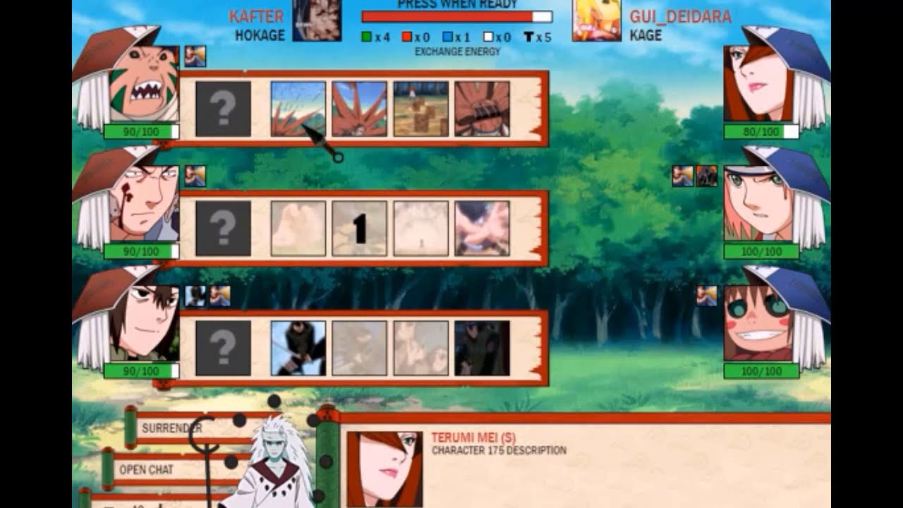 Naruto Arena - Becoming Hokage + 2 Ladder Games in Top 9