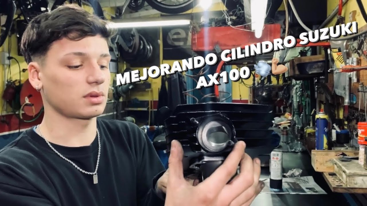 MEJORANDO CILINDRO SUZUKI AX100 y SORTEO ! - Preparación Básica para un mejor desarrollo 💨💪🏼