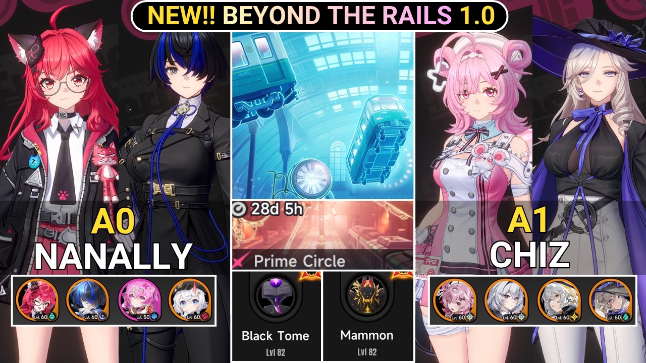 3 Star The Hardest Endgame Stage in NTE! All F2P WP! A0 Nanally & A1 Chiz | Beyond The Rails NTE 1.0