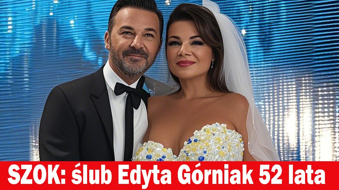 Ślub w wieku 52 lat: aktorka Edyta Górniak W KOŃCU przyznaje się do miłości swojego życia.