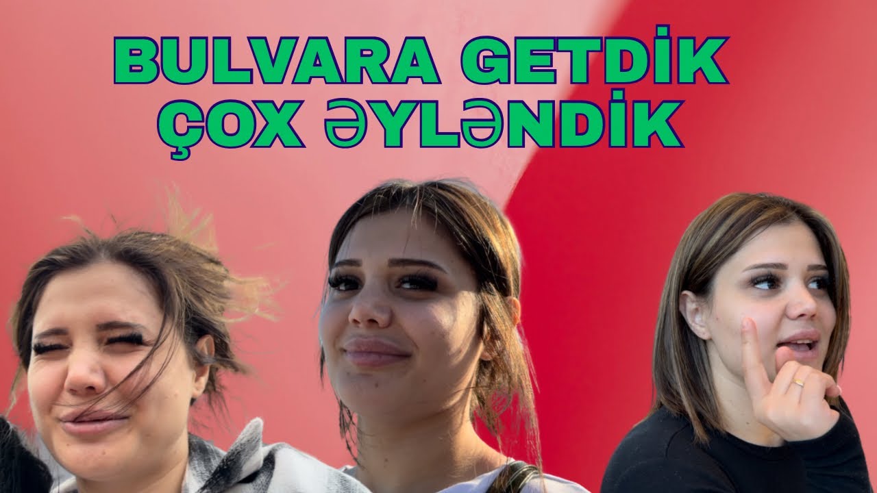 ELTİMİN ÜRƏYİ GETDİİ🥹BULVARDA BİR GÜN