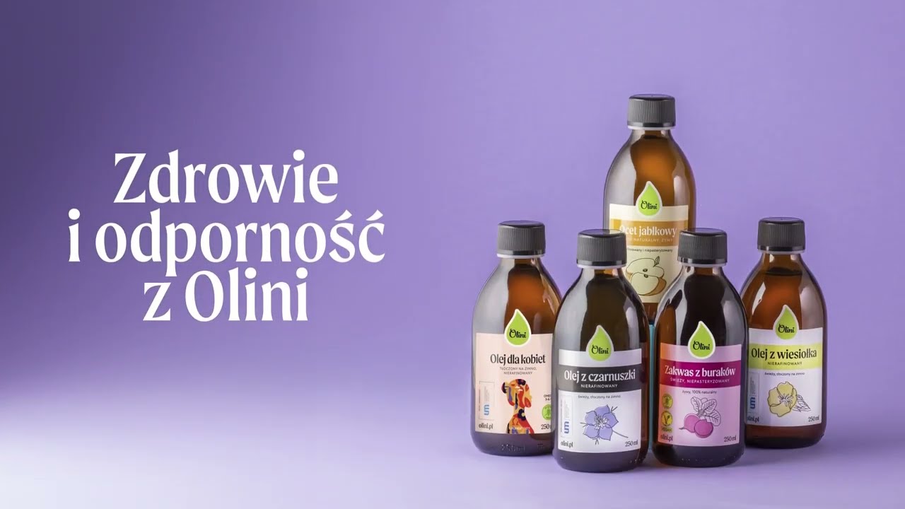 Zdrowie i odporność zaczynają się z Olini 🌿