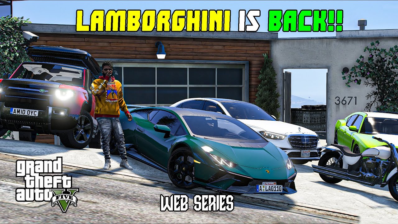 LAMBORGHINI IS BACK | GTA 5 Web Series Malayalam